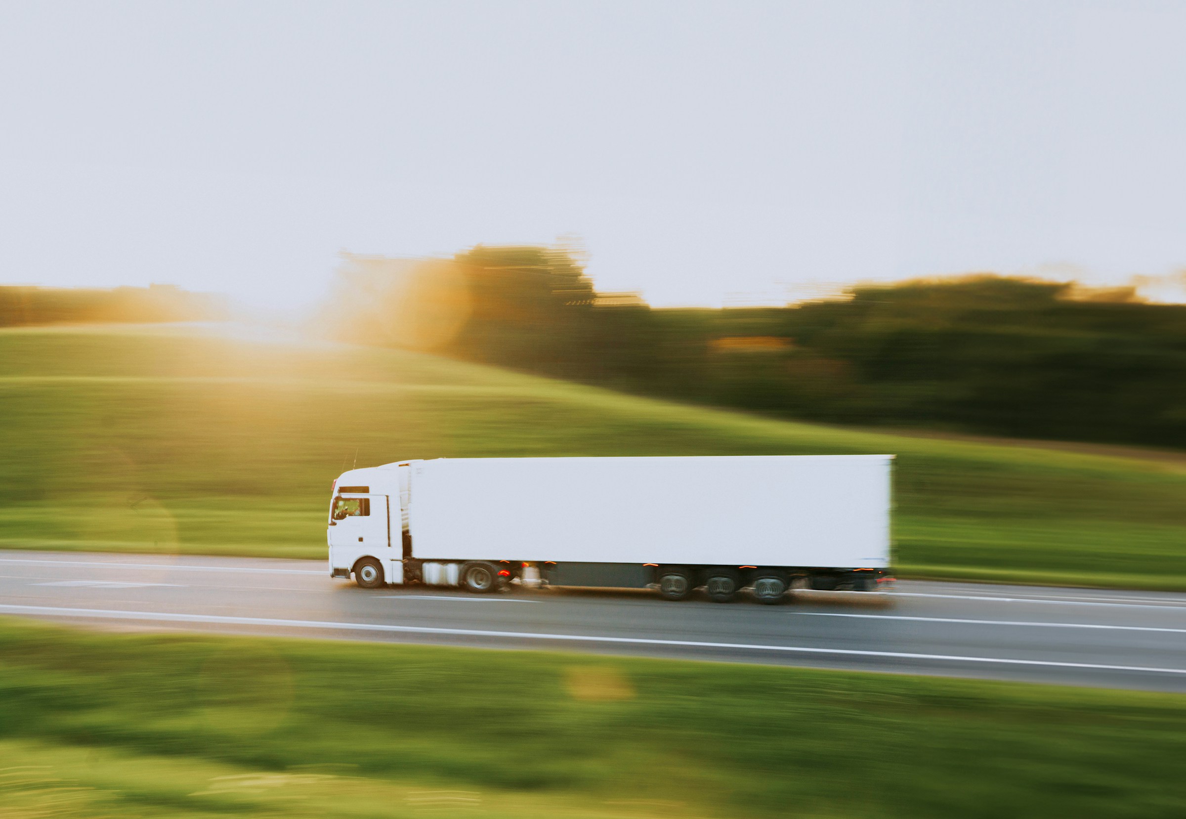 Alatar Logistics truck on the road